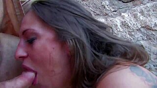 Halana K Super Horny Craves Hard Outdoor Assfucking Cumshot!