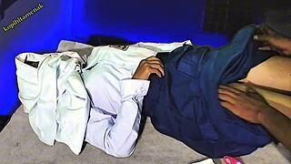 Guru sltp rams new vibrator deep into siswinya's squirting hole