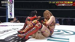 Syuri Crushes Giulia in Intense Stardom Wrestling Clash