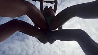 young latina nerds crossdress for public interracial 3some