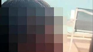 brazilian wife rides husband's cock hard in cruise ship bath