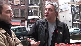 Tattooed Dutch Hooker Bent Over Doggystyled Cumshot