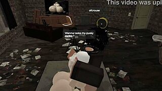 Cute Landlord Girl Destroyed by Massive BBC on Roblox