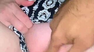 Outdoor pillow teasing curves and sensual play