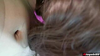 😏 thai student slut sucks monster cock fingers shaved pussy creampie ride