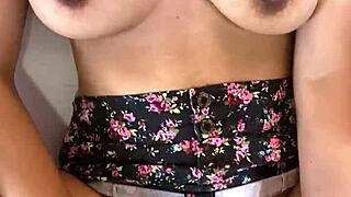 After school, petite busty Latina takes hard missionary pounding.