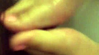 oiled bbw wife's feet beg for fetish worship!