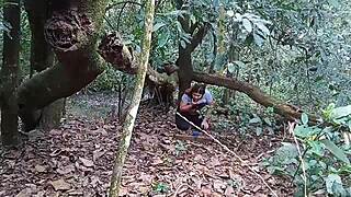 he paid to see my big pussy flashing deep in the park woods