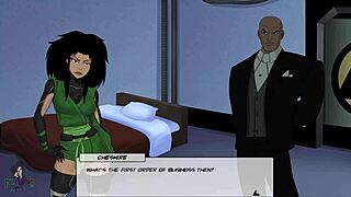 Livewire In Catsuit Devours DC Comics Cock Hungrily