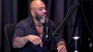 annie clementine nervously services clients pre-shift in tattooed orgy exposure