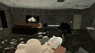 Cute Landlord Girl Destroyed by Massive BBC on Roblox