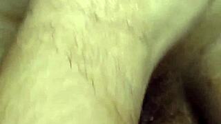 Fat Hairy Slut Endures Deep Anal Fucking and Fisting