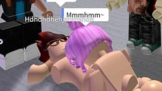 milf devours furry roblox cock with sloppy intense suction