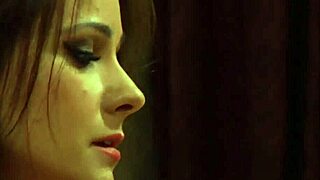 naughty mistress fingers kissing submissive slave to orgasmic bliss!