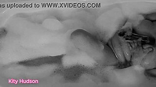 Curvy Kity Hudson Toys in Steamy Bath