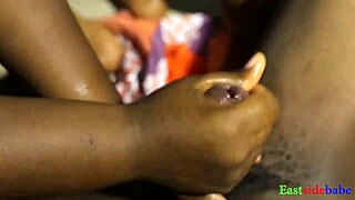 horny ebony bbw milf joins threesome for sloppy blowjobs creampies and wet pussy riding