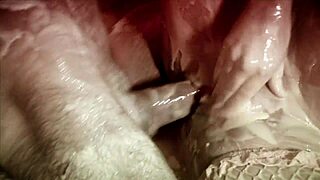 haley scott enters the dark room where masked guys await her curvy body for rough action