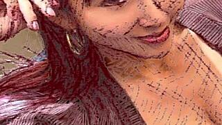 Beautiful Asian milf drawn into hot passionate sex fantasy scene