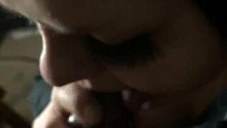 Intense European Babe Gags on Massive Black Cock with Deep Throat Choking