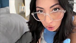 Cami Strella Squirts Wildly After Pocket Pussy Fuck