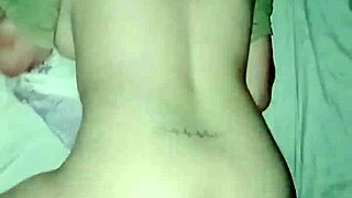 neighbor milf bends over pov for interracial creampie doggystyle homemade pounding