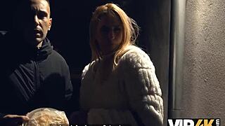 i set a sex timer on this hot blondie fucked her hard tricked her boyfriend watching