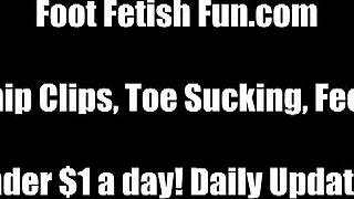 omg look at my sexy fishnet feet teasing you pov