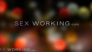 chubby big natural tits cam girl lyne fucks landlord doggystyle for fans