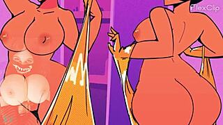 Big asses overflowing with hot cum in steamy compilation