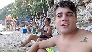 Golden Bull Claims Paty's Massive Booty In Steamy Ride