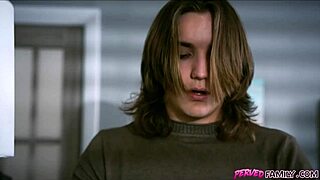 Stepbro Caught Sniffing Teen's Panties Leads to Fuck