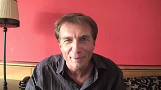 Blonde milf seduced into wild fucking while shopping at his place