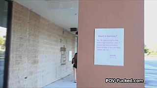 Perky roommate babe fucks hard for sweet rent discount 😈🍑