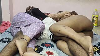 Servant Licks Curvy Milf Pussies and Assholes in Homemade Group Creampie Orgy