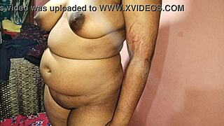 Desi wife endures husband's intense anal pounding with creampie finish