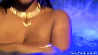 this indian lady dances nude teasing erotically in her powerful ritual fun session