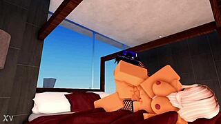 blonde roblox teen model sophie returns to ride her headless manager wildly