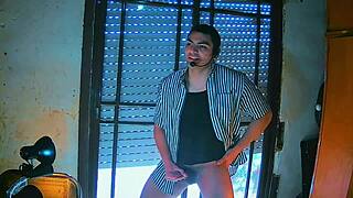 big dick pelvic thrusts in sexy bachata class countdown to cum