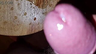 Gasping through first orgasm as huge cock unloads second massive cumshot 💦😩