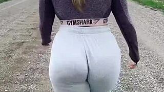 Tempting Curvy Big Ass Hottie Seduces Wildly