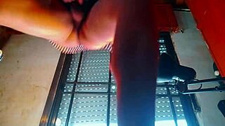 big dick pelvic thrusts in sexy bachata class countdown to cum