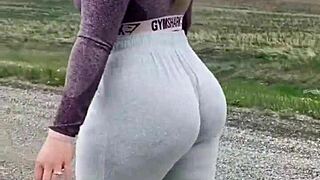 Tempting Curvy Big Ass Hottie Seduces Wildly