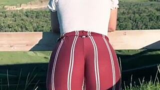 Tempting Curvy Big Ass Hottie Seduces Wildly