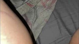 Mature Lesbians' Late Night PUSSY Play Hits Orgasm Peak!