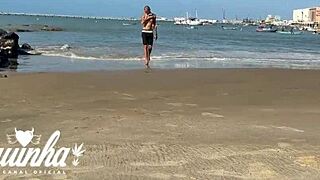 hey i spotted hot sabrina prezotte on the beach took her home fucked her ass in the shower