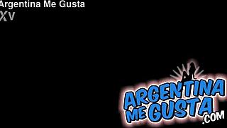 busty skinny brunette shakes massive round ass