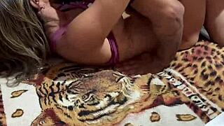 married latina milf goes wild riding huge black cock doggystyle 😈🍑