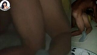 couple shares wife's ass for intense anal pounding