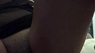 Latina whore in lingerie stretches big titted asshole wide open