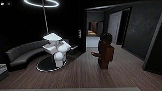 BBC Pounds Big Ass Prostitute Mercilessly in Roblox Hotel!